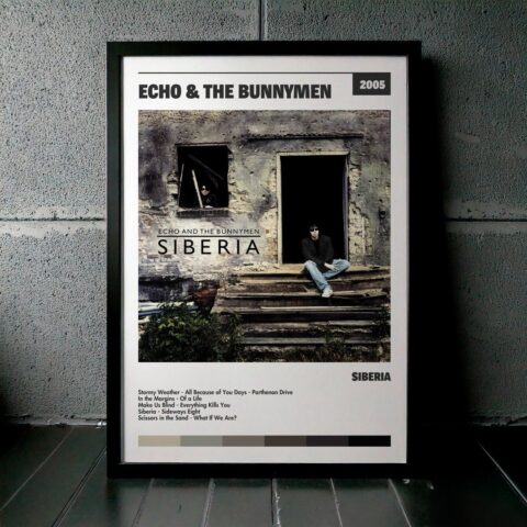 Cuadro Echo & the Bunnymen - Siberia