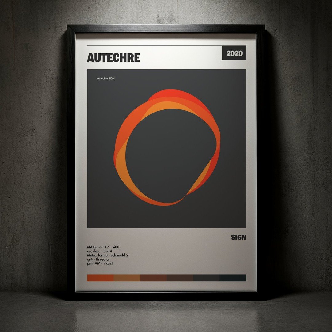 Cuadro Autechre - SIGN