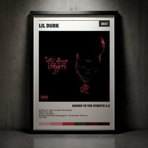 Cuadro Lil Durk - Signed to the Streets 2.5