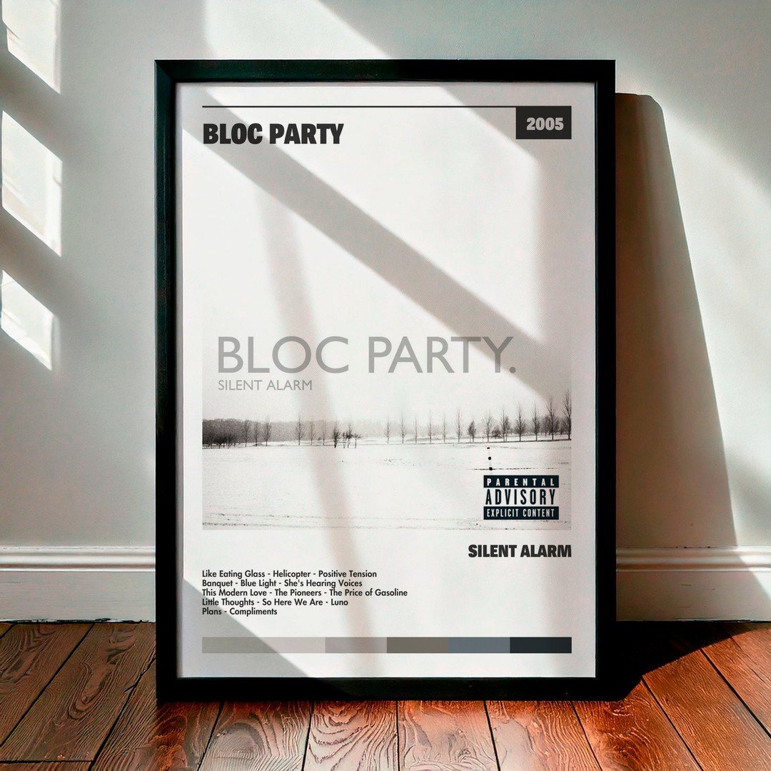 Cuadro Bloc Party - Silent Alarm