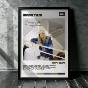 Cuadro Bonnie Tyler - Simply Believe
