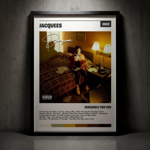 Cuadro Jacquees - Sincerely For You