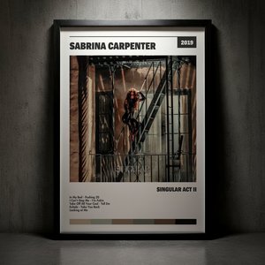Cuadro Sabrina Carpenter - Singular Act II