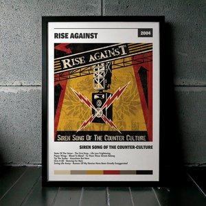 Cuadro Rise Against - Siren Song Of The Counter-Culture