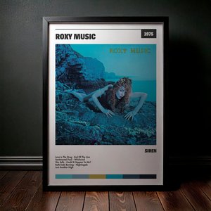 Cuadro Roxy Music - Siren