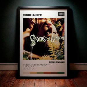 Cuadro Cyndi Lauper - Sisters Of Avalon