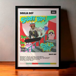 Cuadro Soulja Boy - Skate Boy