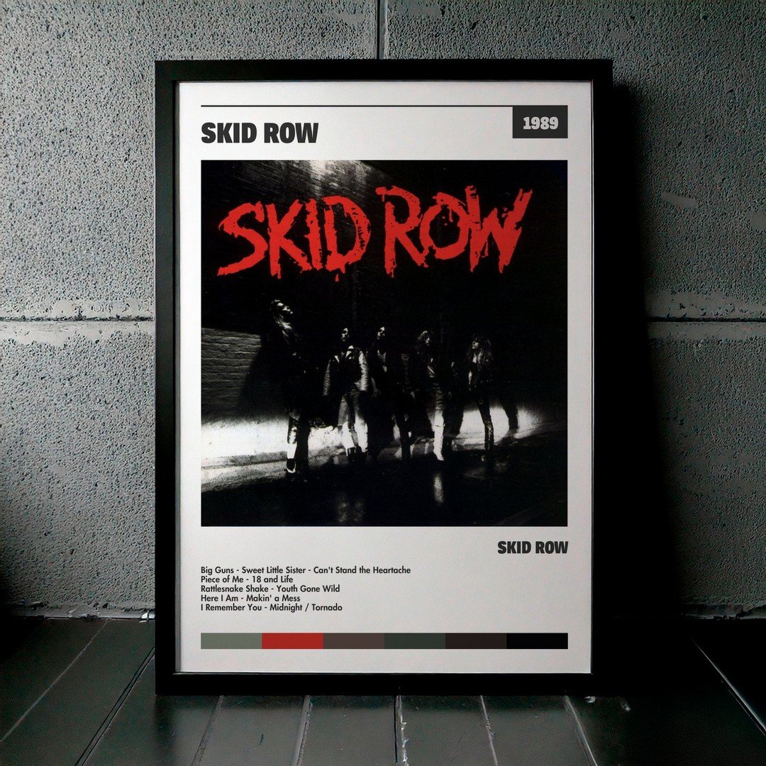 Cuadro Skid Row - Skid Row