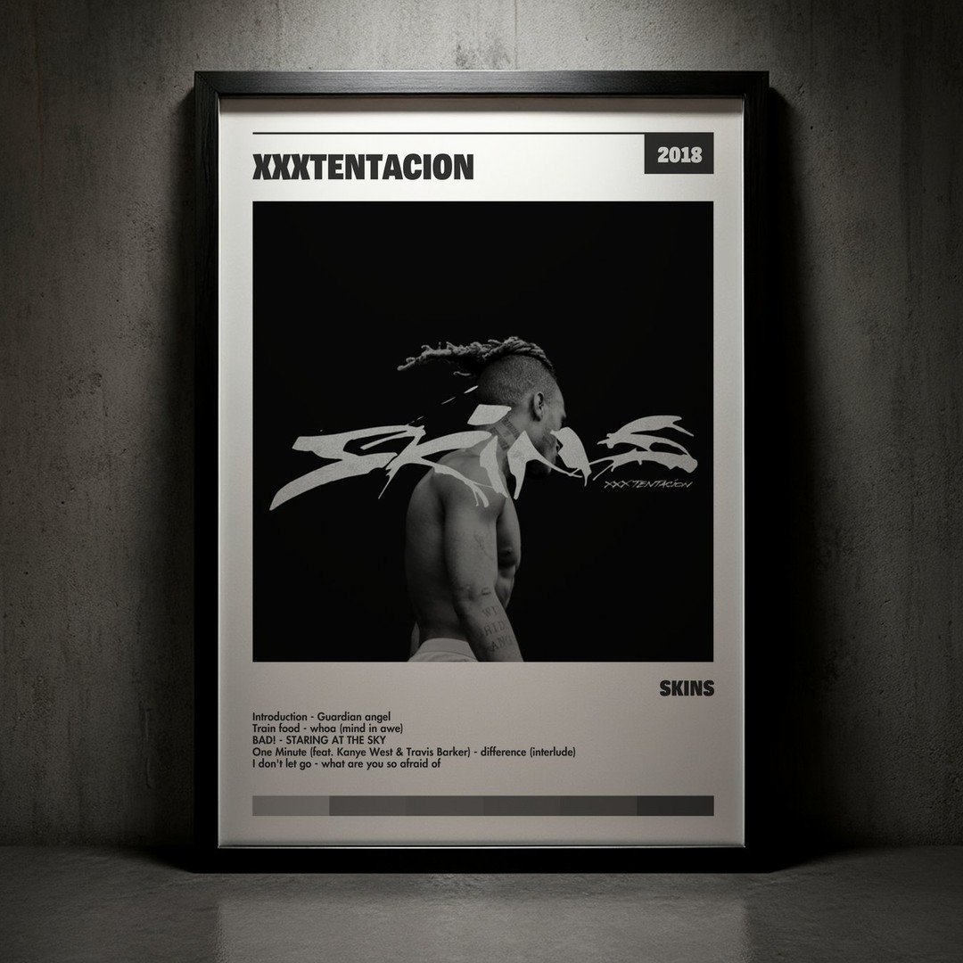 Cuadro XXXTENTACION - SKINS