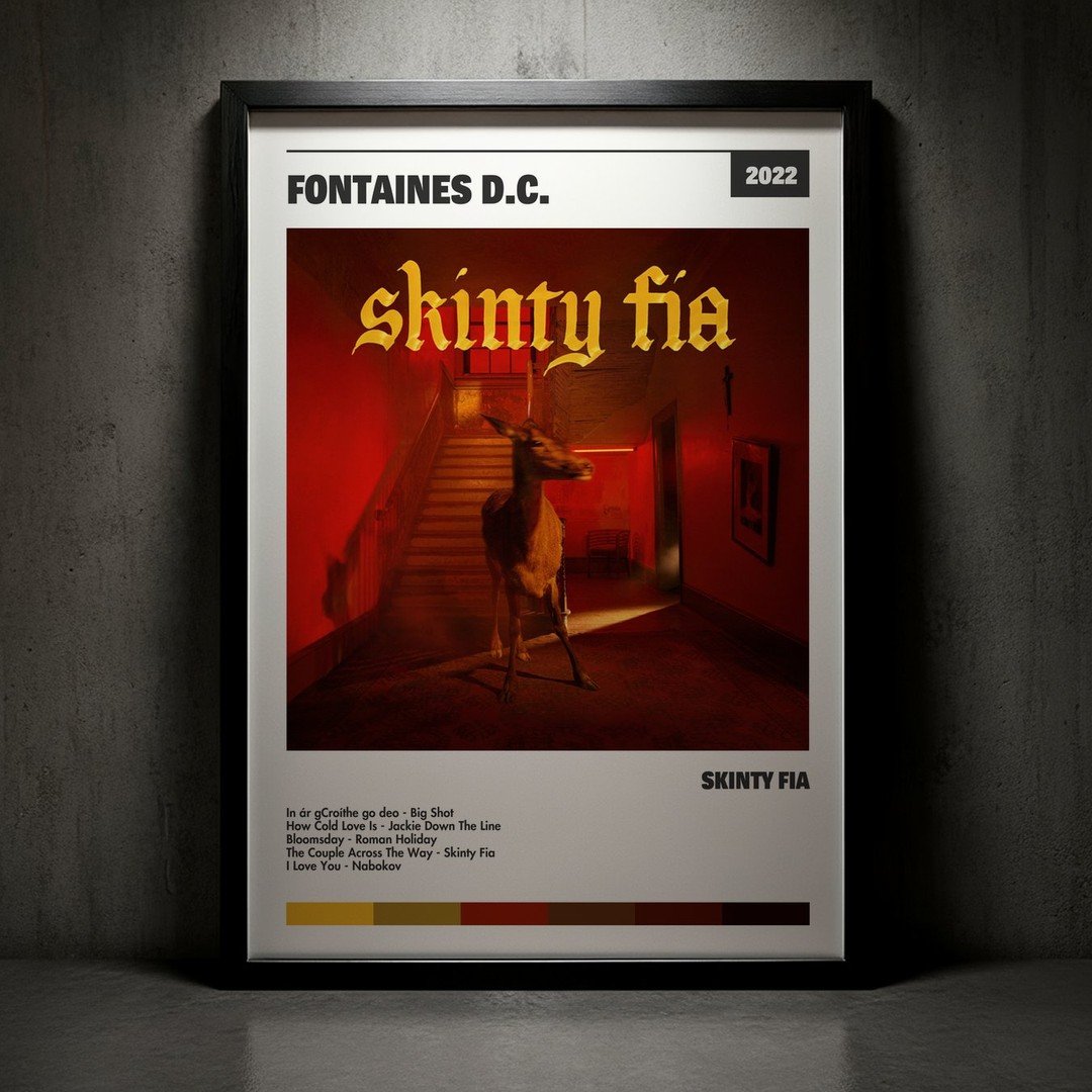 Cuadro Fontaines D.C. - Skinty Fia