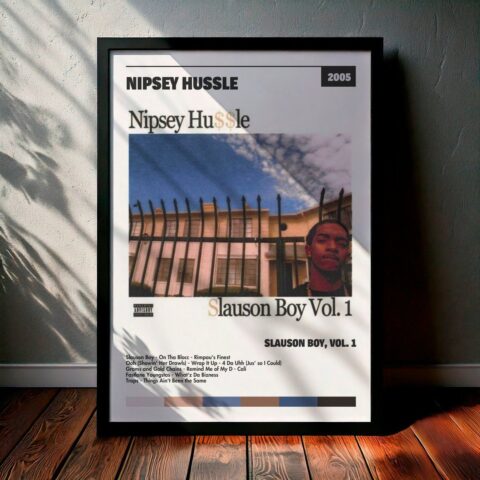 Cuadro Nipsey Hussle - Slauson Boy, Vol. 1