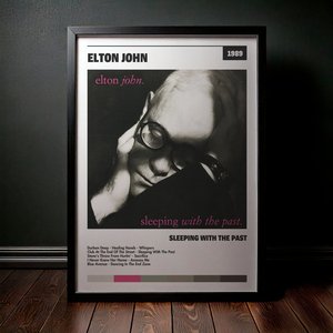 Cuadro Elton John - Sleeping With The Past
