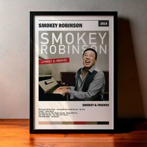 Cuadro Smokey Robinson - Smokey & Friends