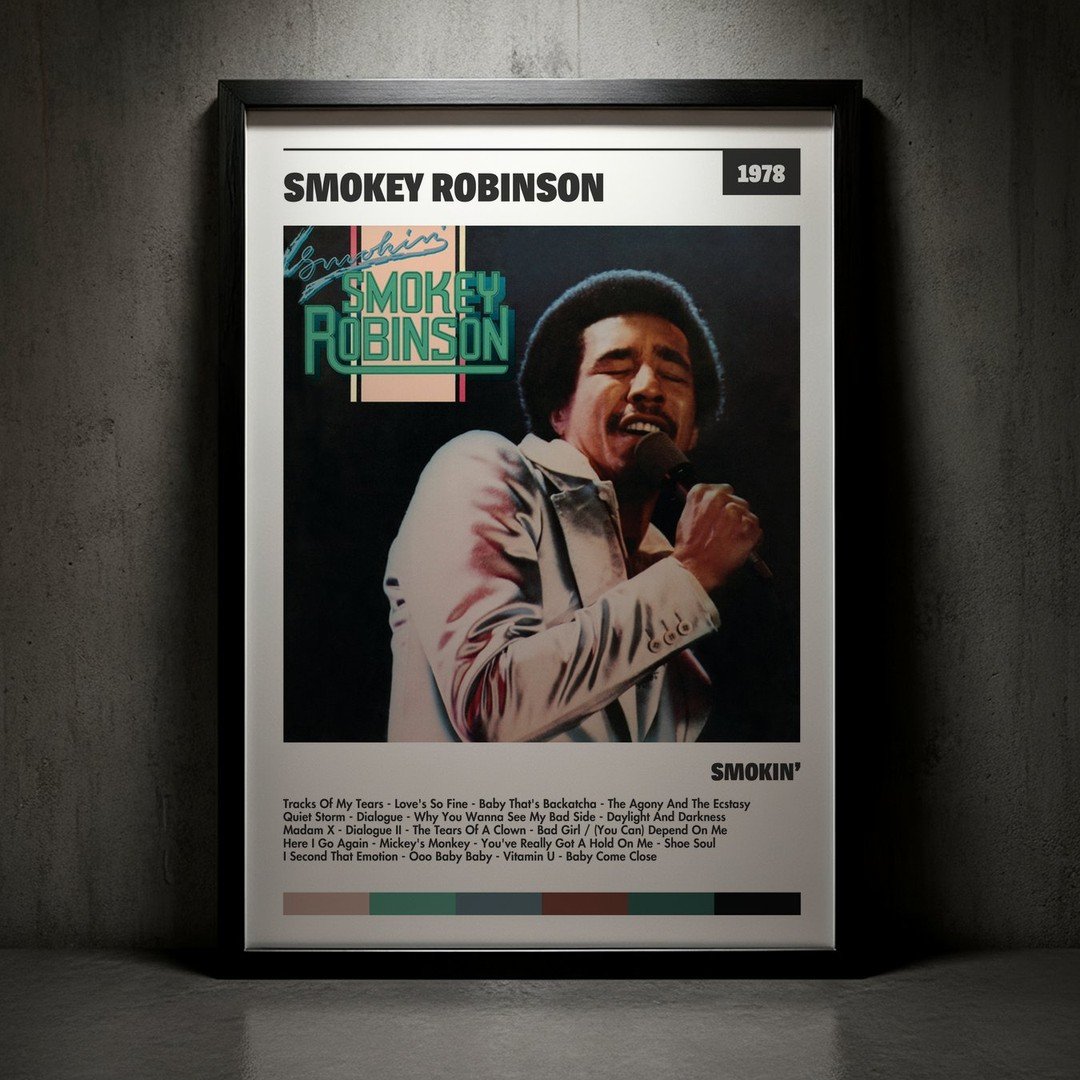 Cuadro Smokey Robinson - Smokin’