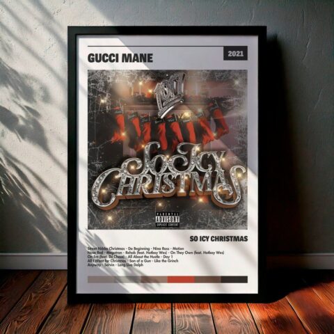 Cuadro Gucci Mane - So Icy Christmas