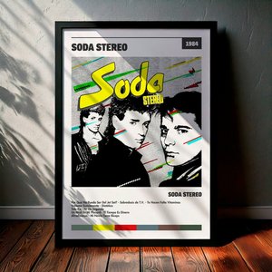 Cuadro Soda Stereo - Soda Stereo