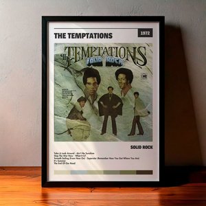Cuadro The Temptations - Solid Rock