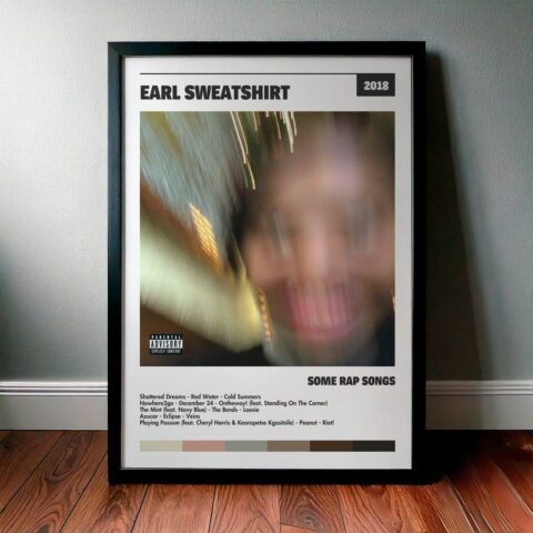 Cuadro Earl Sweatshirt - Some Rap Songs