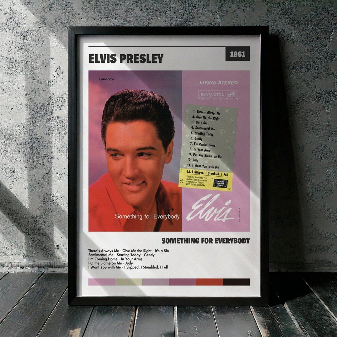 Cuadro Elvis Presley - Something for Everybody