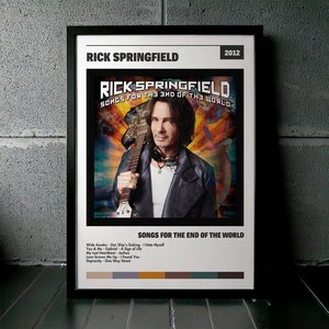 Cuadro Rick Springfield - Songs For The End Of The World