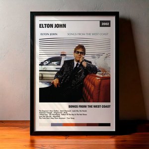 Cuadro Elton John - Songs From The West Coast
