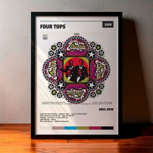 Cuadro Four Tops - Disco Spin