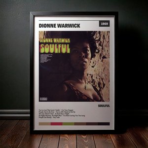 Cuadro Dionne Warwick - Soulful