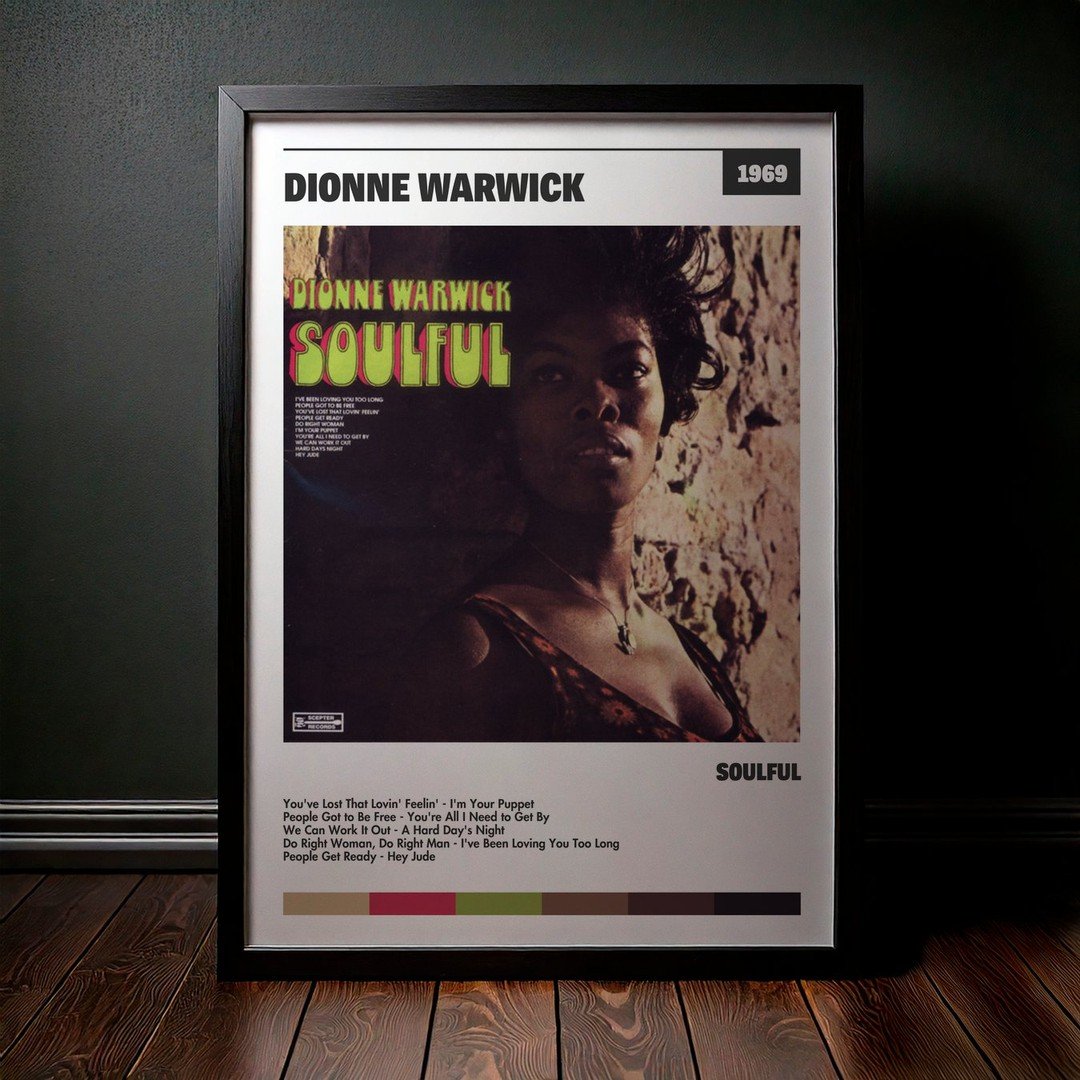 Cuadro Dionne Warwick - Soulful