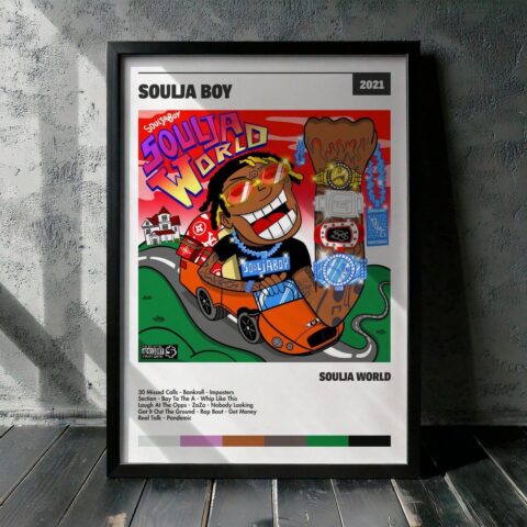 Cuadro Soulja Boy - Soulja World