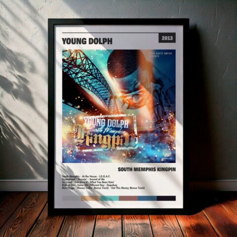 Cuadro Young Dolph - South Memphis Kingpin