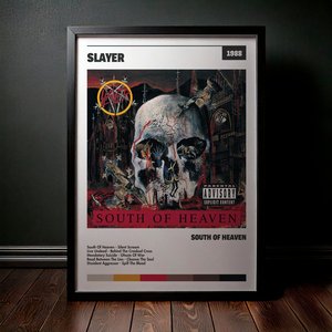 Cuadro Slayer - South Of Heaven