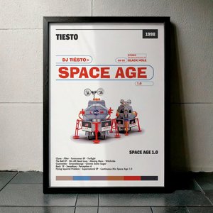 Cuadro Tiësto - Space Age 1.0