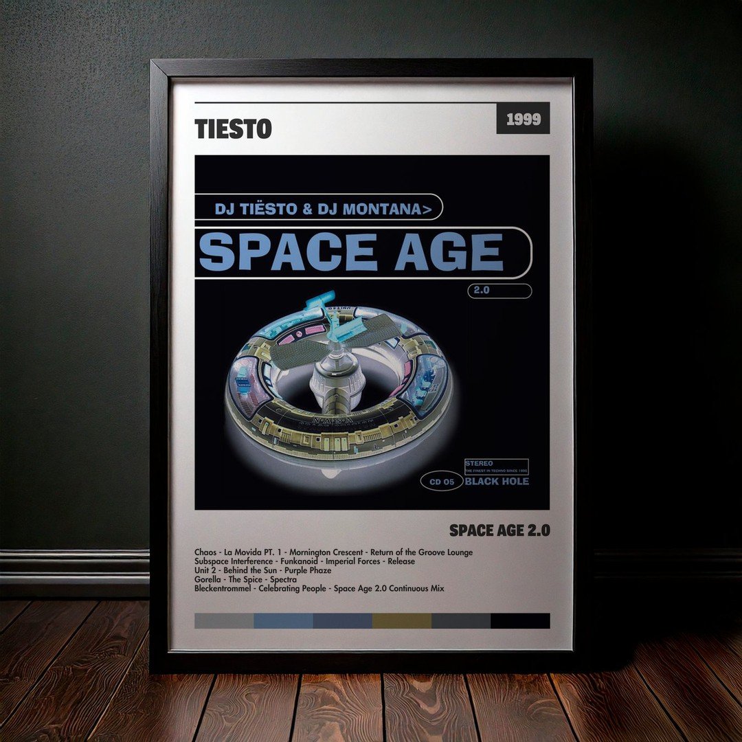 Cuadro Tiësto - Space Age 2.0