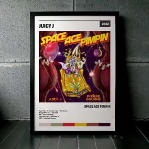 Cuadro Juicy J - Space Age Pimpin