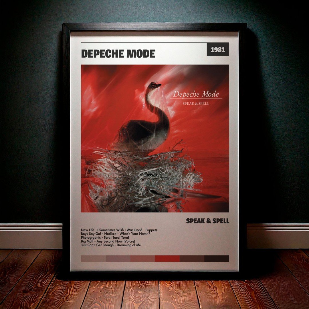 Cuadro Depeche Mode - Speak & Spell