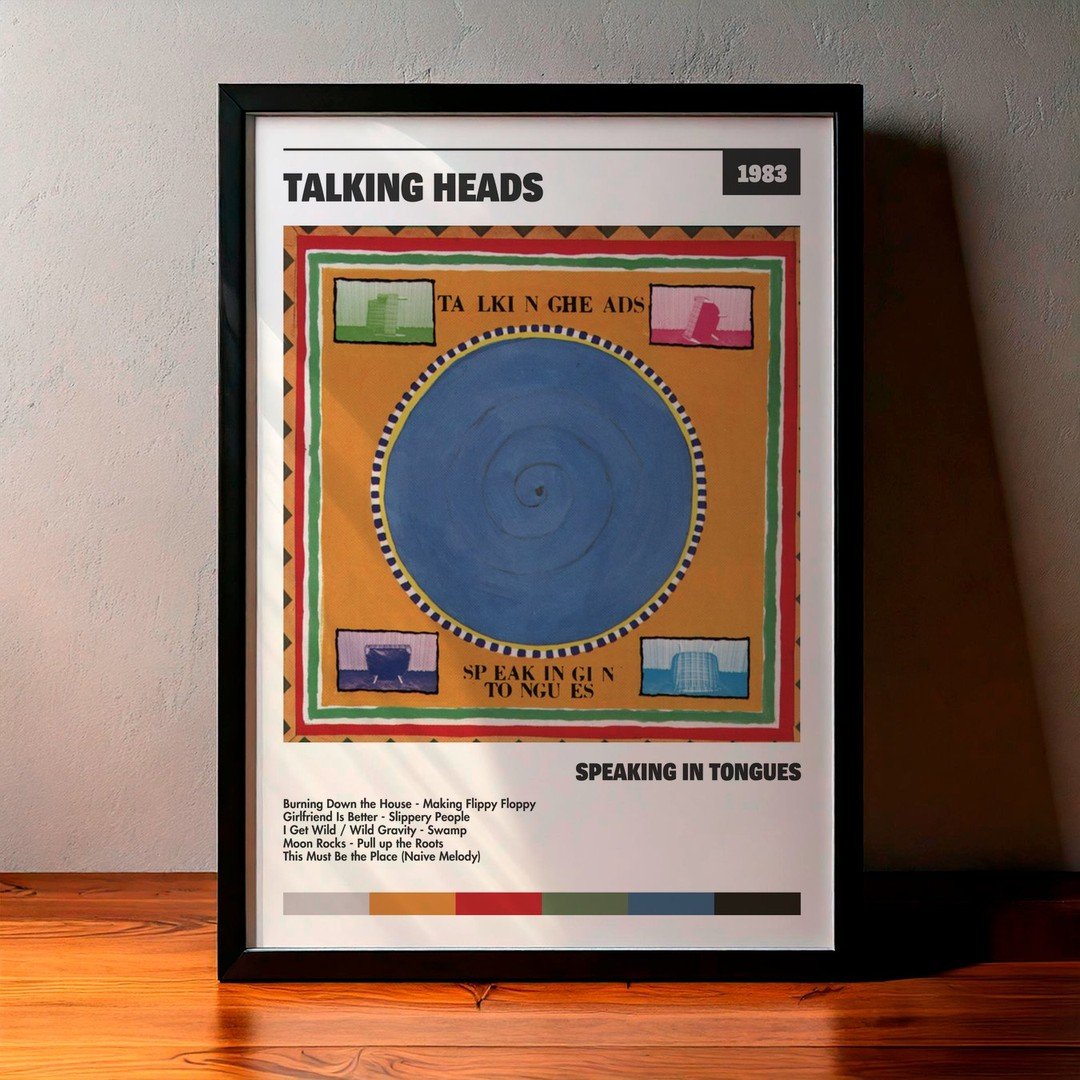 Cuadro Talking Heads - Speaking in Tongues