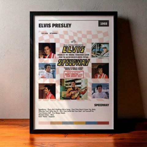 Cuadro Elvis Presley - Speedway