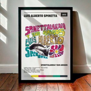 Cuadro Luis Alberto Spinetta - Spinettalandia y Sus Amigos
