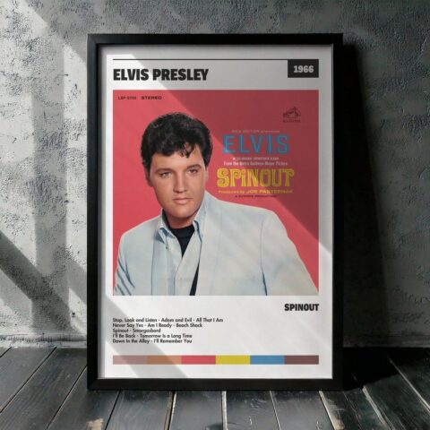 Cuadro Elvis Presley - Spinout