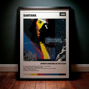 Cuadro Santana - Spirits Dancing In The Flesh