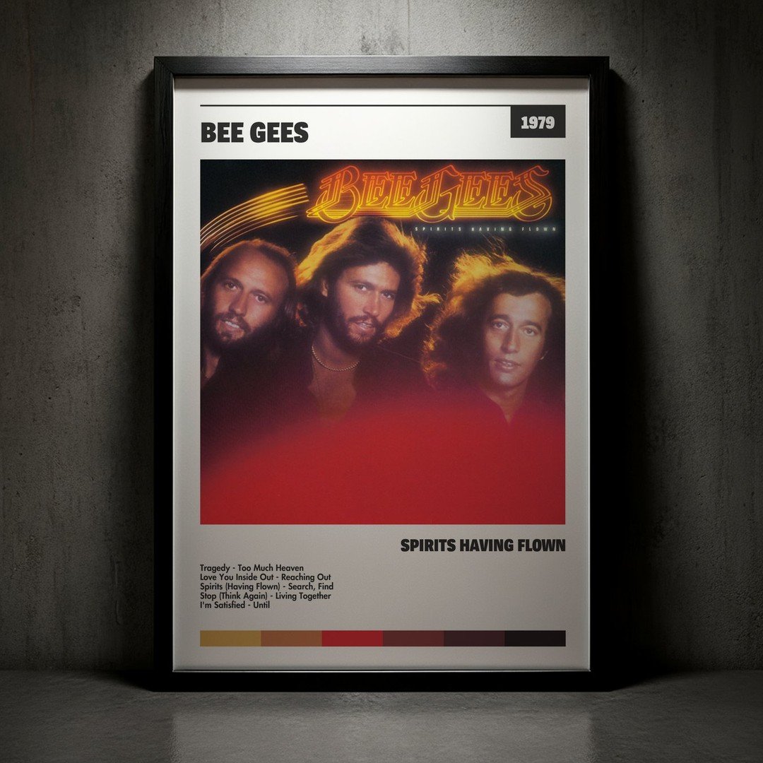 Cuadro Bee Gees - Spirits Having Flown