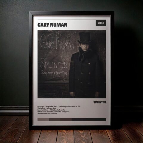 Cuadro Gary Numan - Splinter