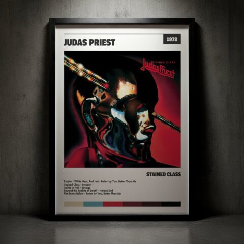 Cuadro Judas Priest - Stained Class