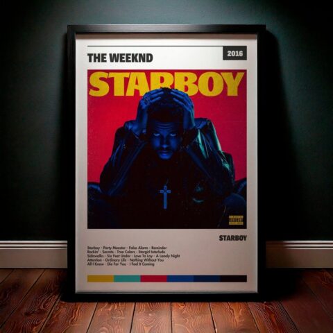 Cuadro The Weeknd - Starboy