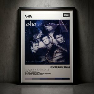 Cuadro A-ha - Stay on These Roads