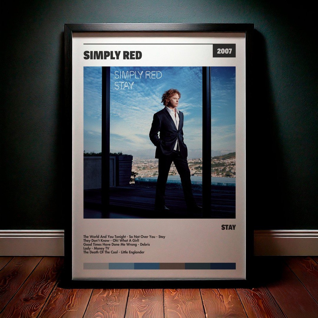 Cuadro Simply Red - Stay