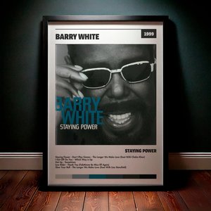 Cuadro Barry White - Staying Power