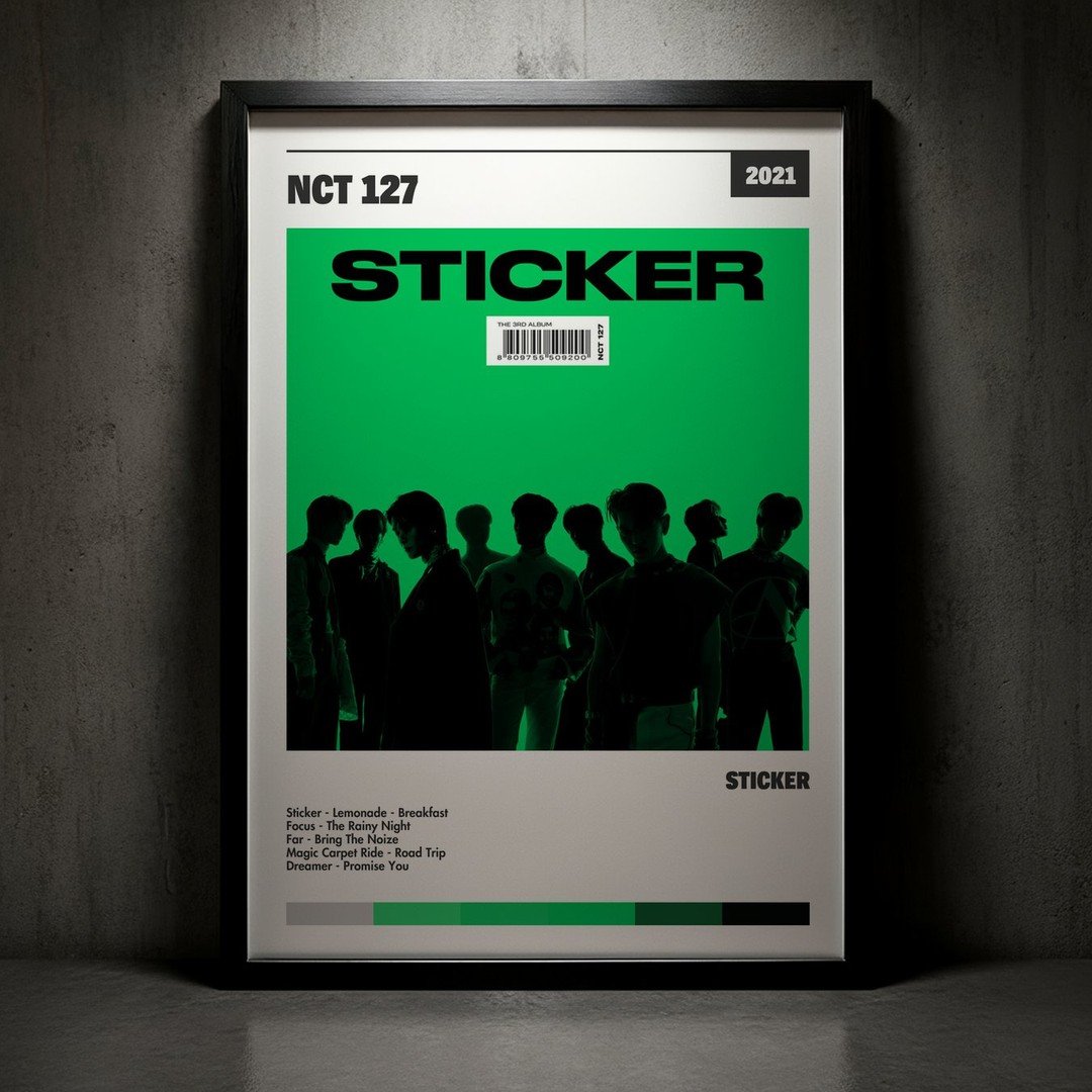 Cuadro NCT 127 - Sticker