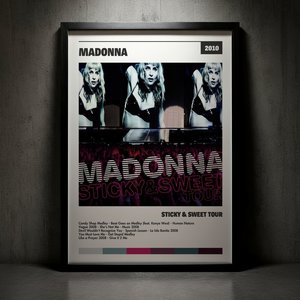 Cuadro Madonna - Sticky & Sweet Tour