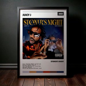Cuadro Juicy J - Stoner's Night
